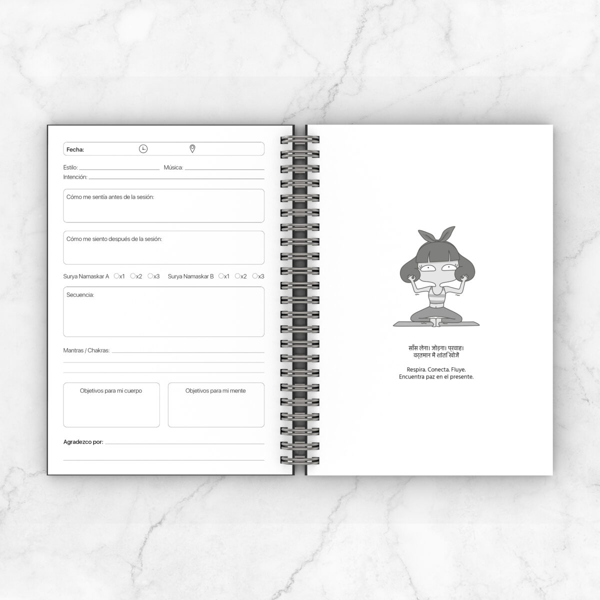 Cuaderno Yoga - Imagen 3