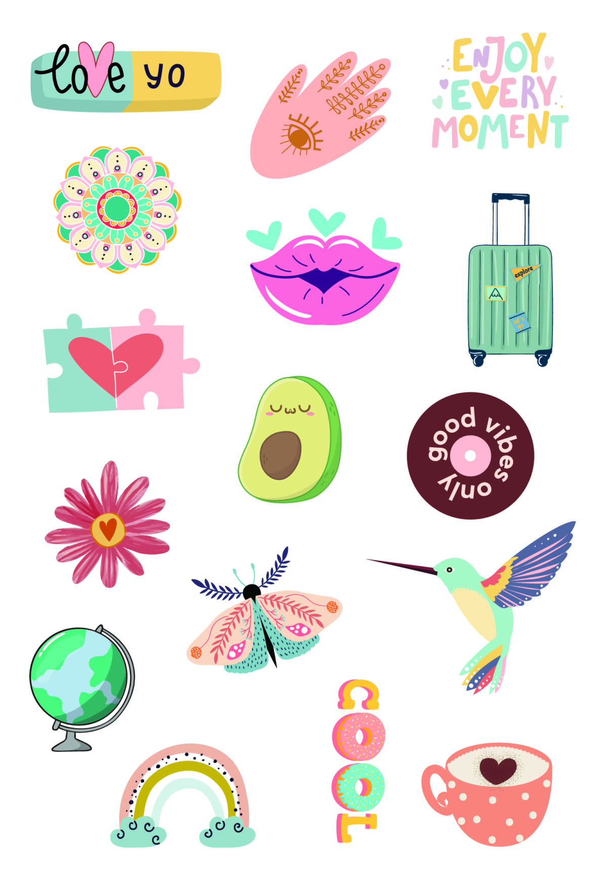 Stickers Popurri - Imagen 2