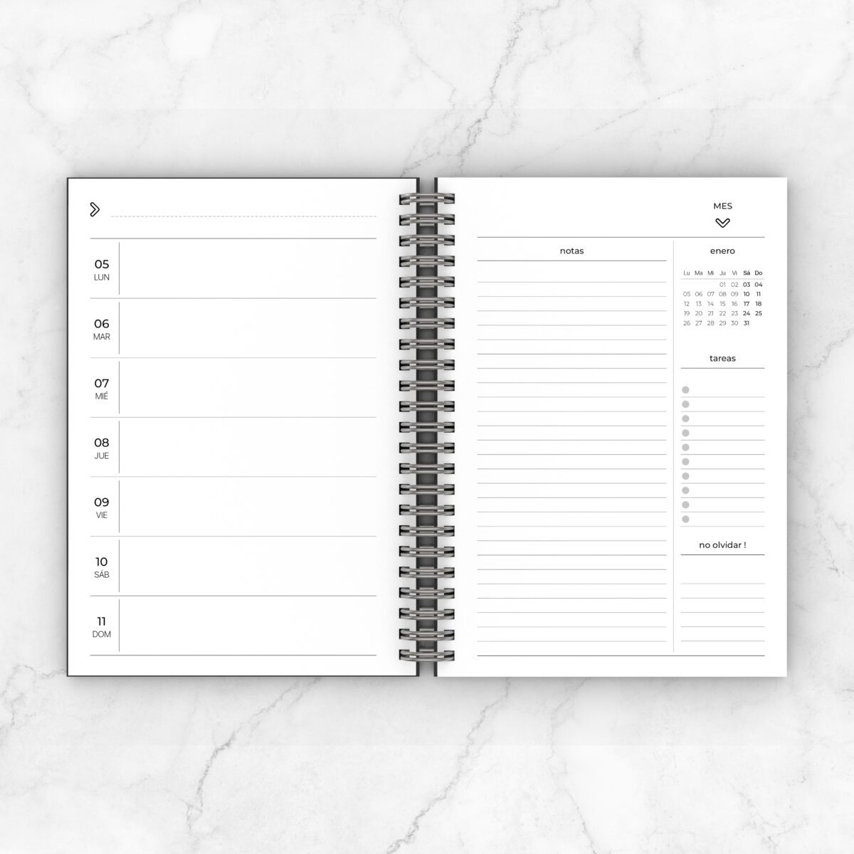 Agenda Semanal 2026 - Imagen 4