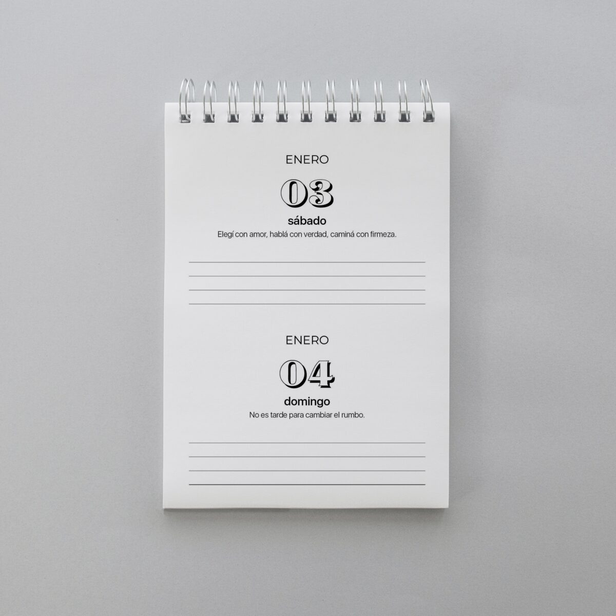 Agenda Diaria Retro 2026 - A6 - Enc. Superior - Imagen 2