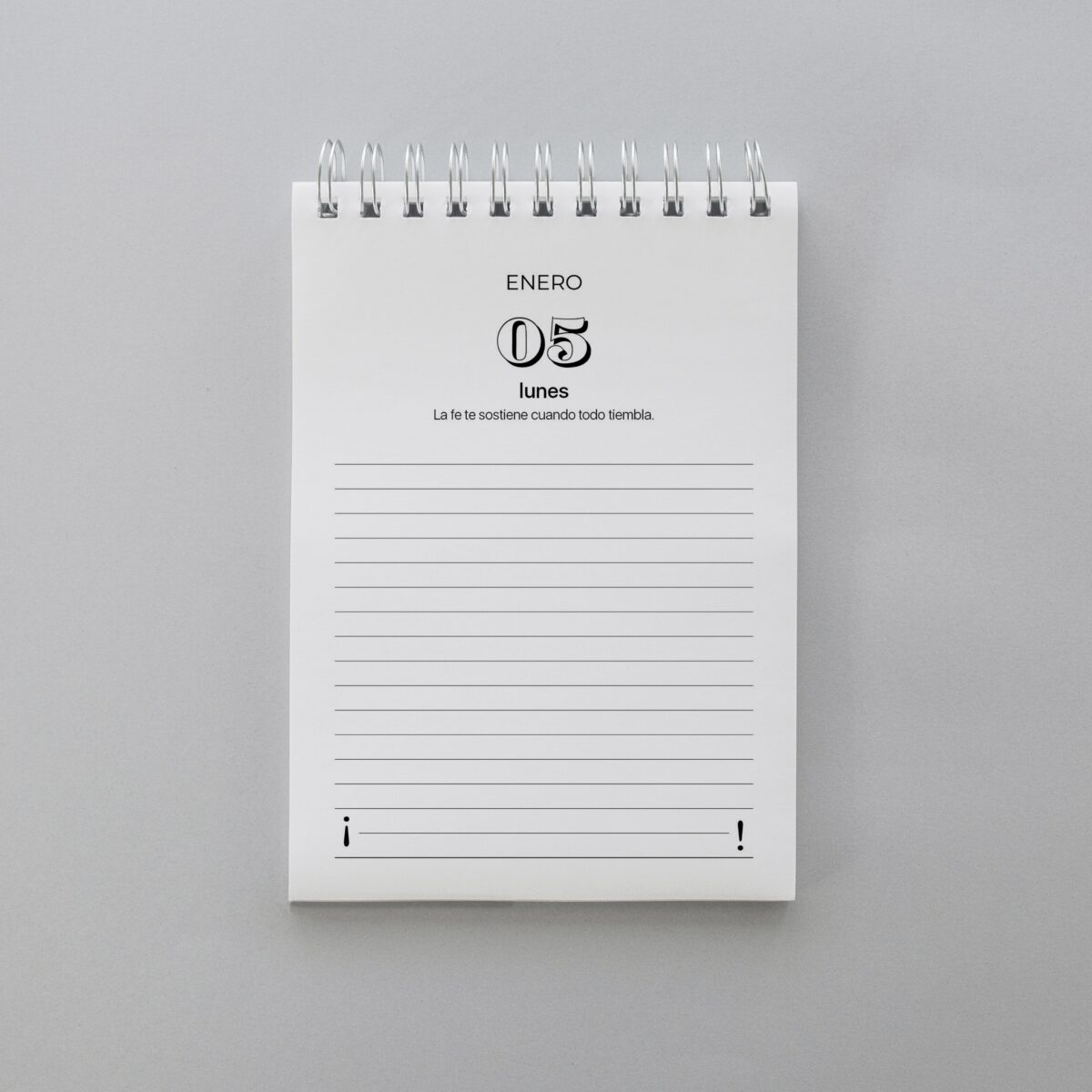 Agenda Diaria Retro 2026 - A6 - Enc. Superior - Imagen 3