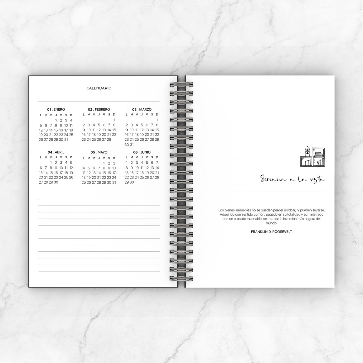 Agenda Bienes Raices 2026 - Imagen 2