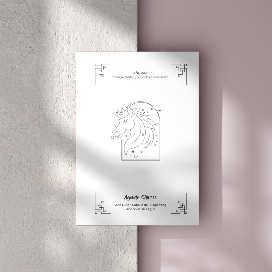 Agenda Chinese 2026 - Horoscopo Chino