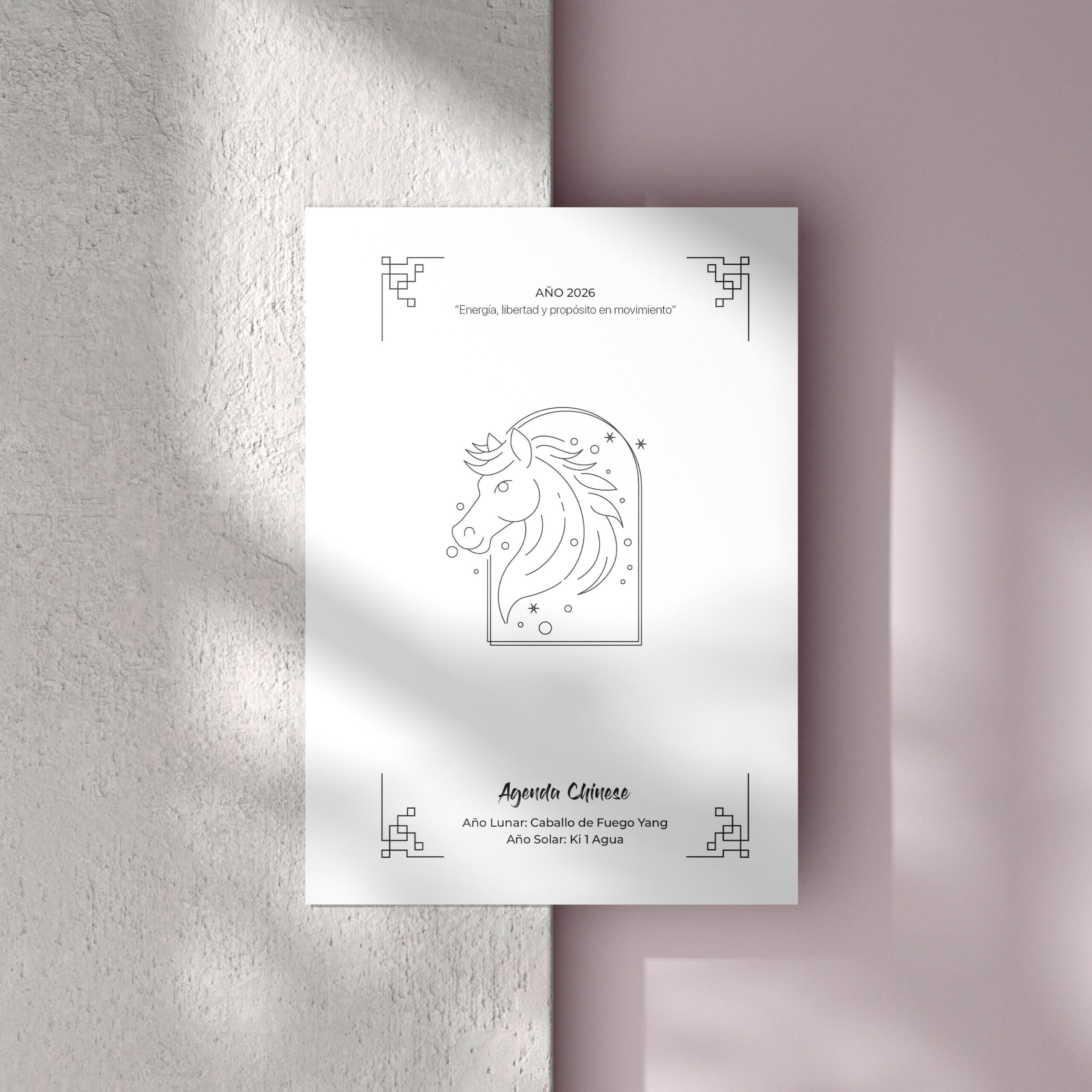 Agenda Chinese 2026 - Horoscopo Chino