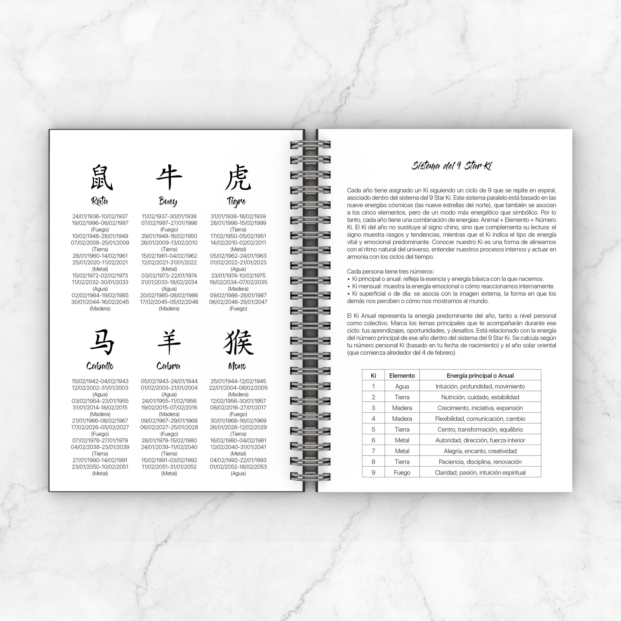 Agenda Chinese 2026 - Horoscopo Chino - Imagen 2