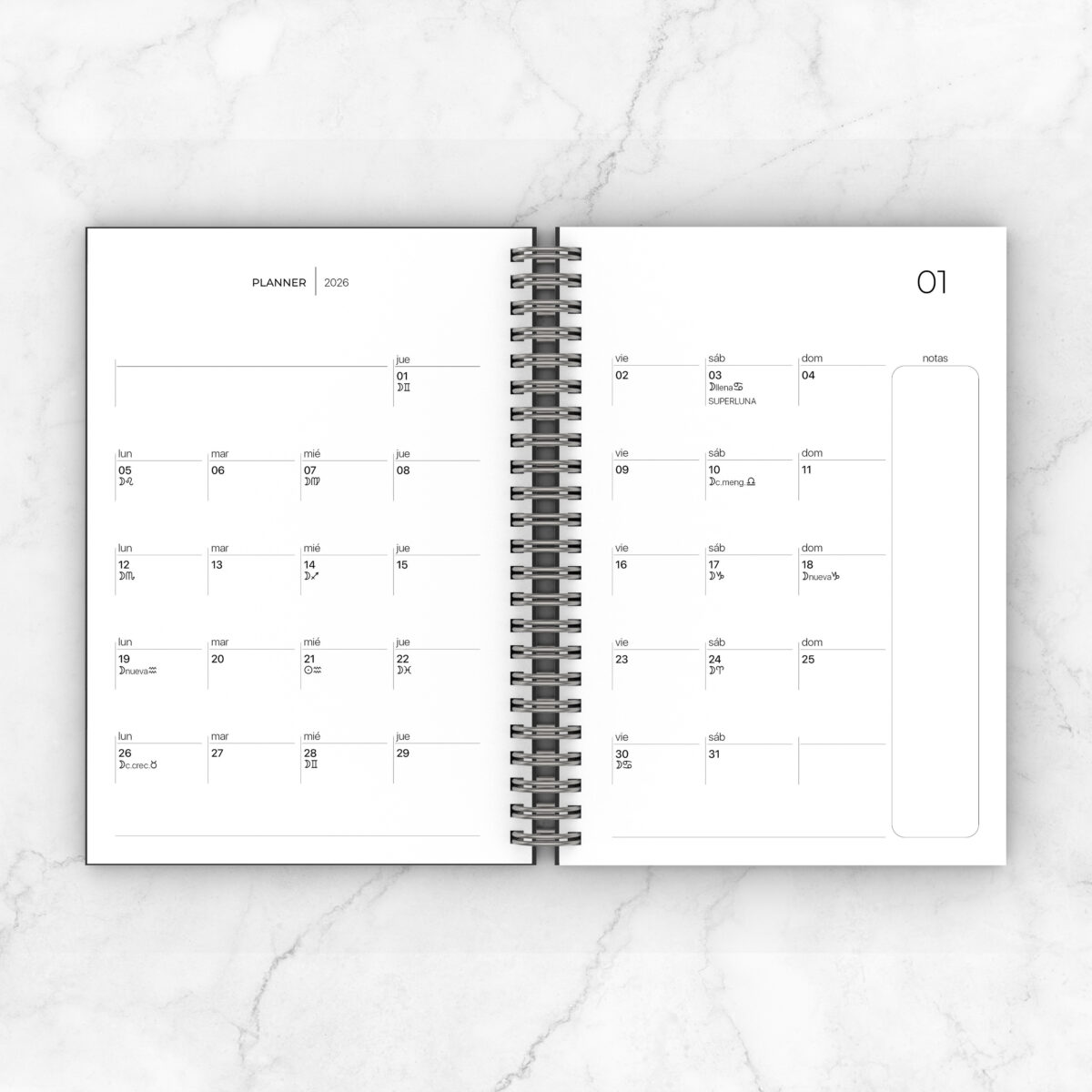 Agenda Astral 2026 - Imagen 4