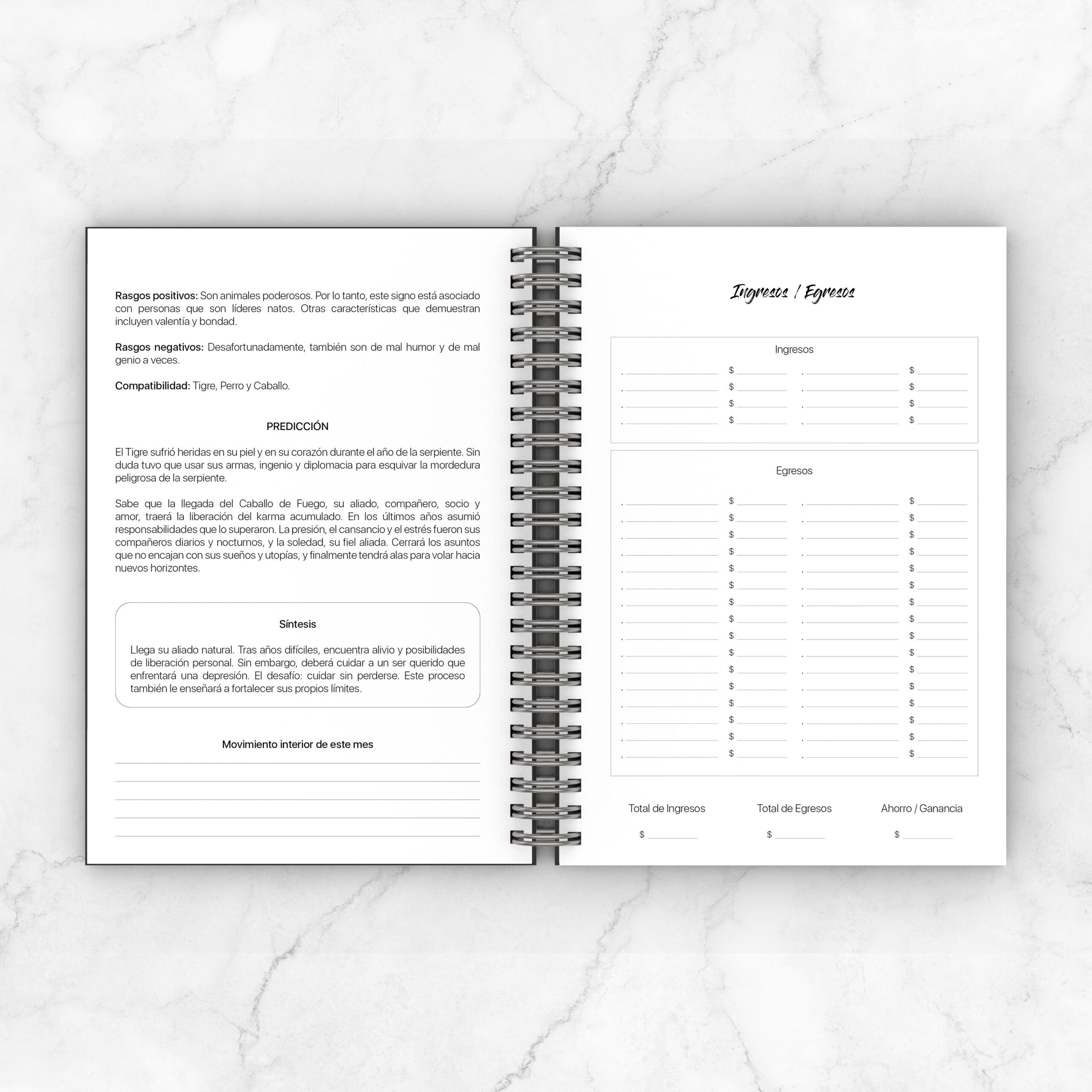 Agenda Chinese 2026 - Horoscopo Chino - Imagen 6