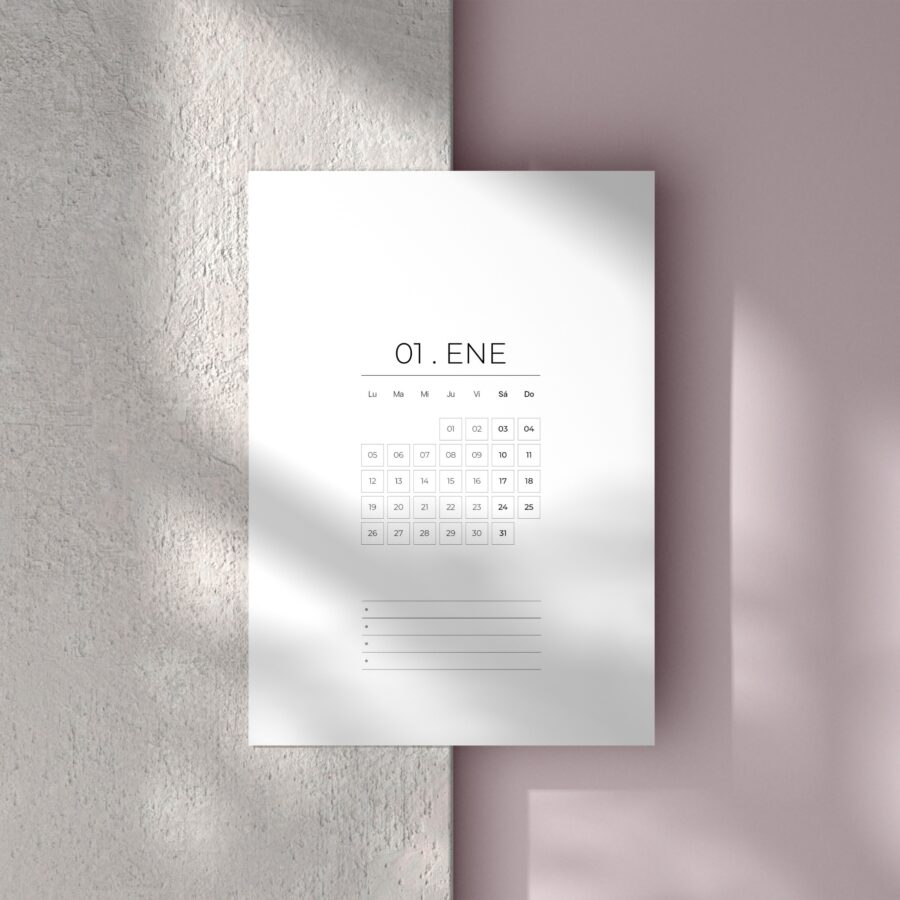 Agenda 12 Cuadernillos Mensuales