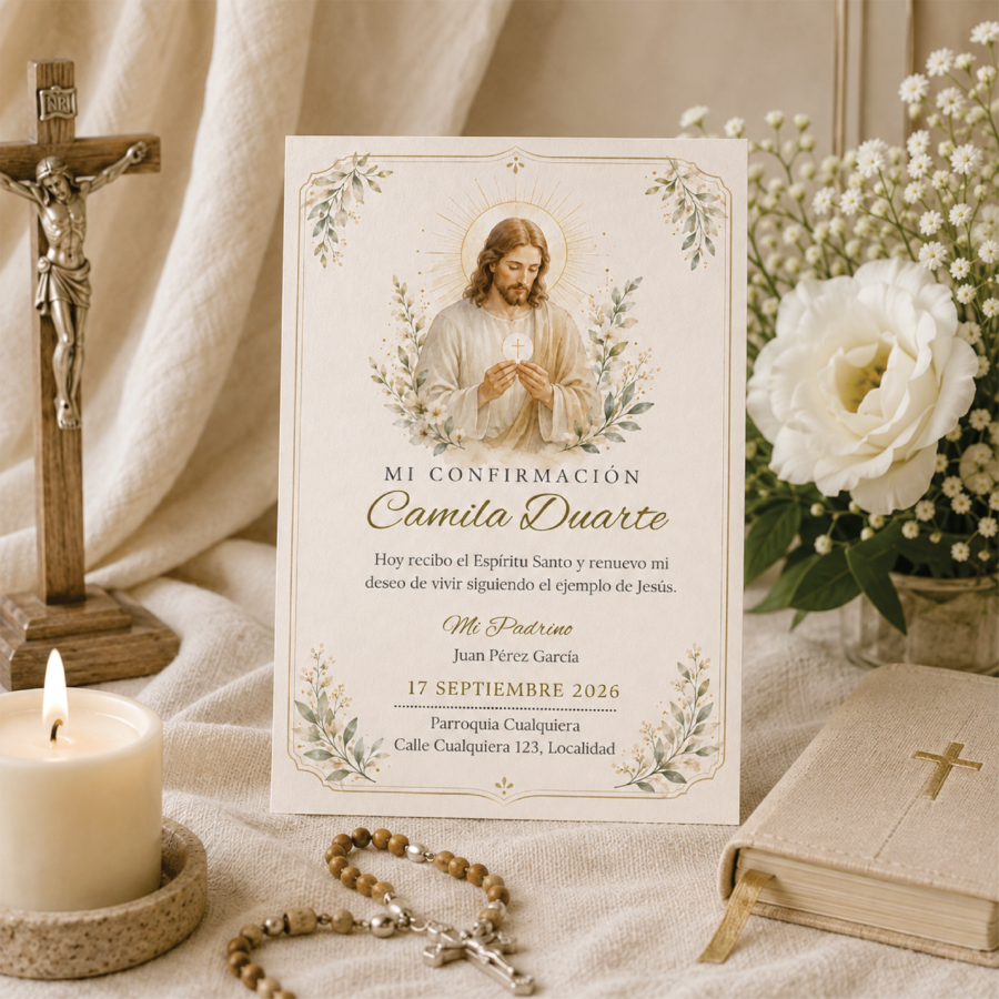 Tarjetas Confirmacion