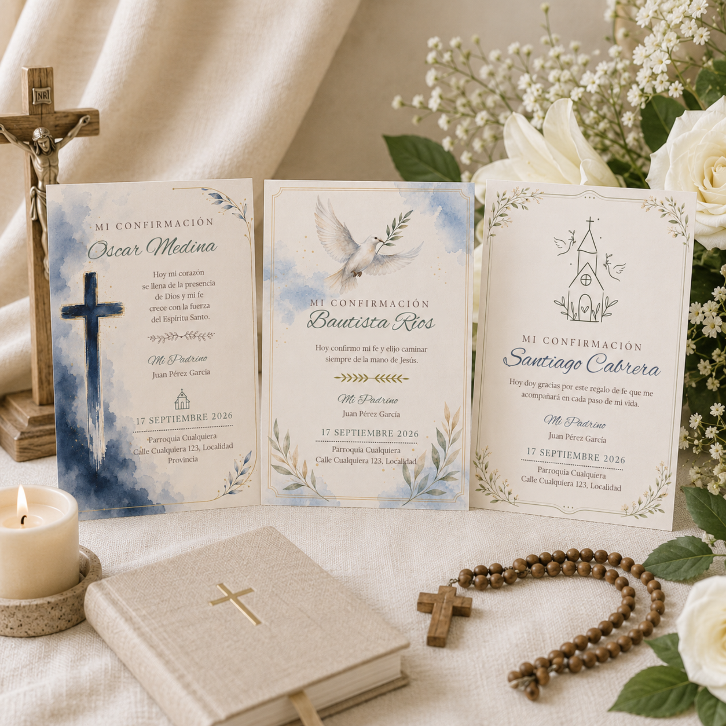 Tarjetas Confirmacion - Imagen 3