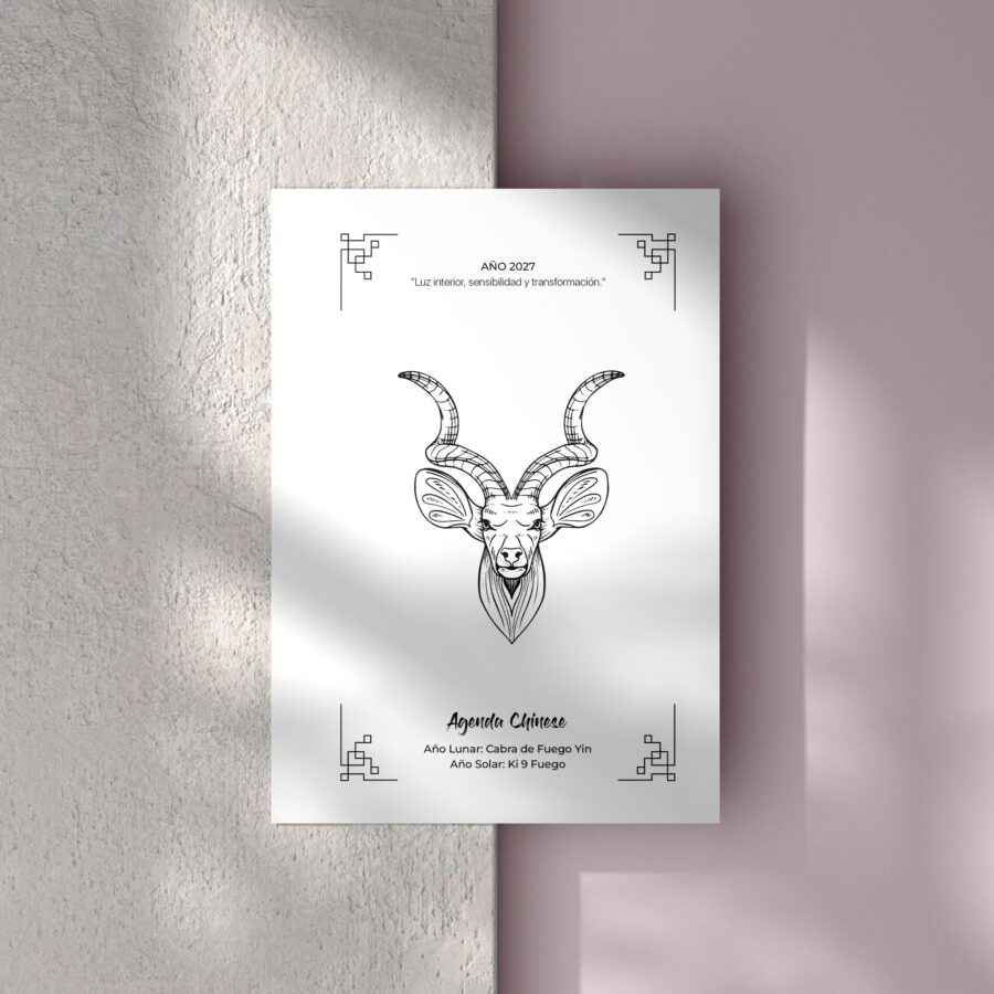 Agenda Chinese 2027 - Horoscopo Chino