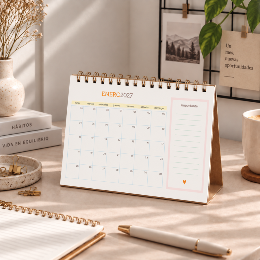 Calendario Planner 2027