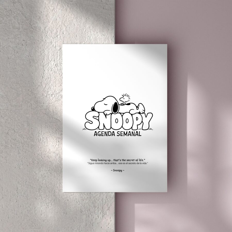 Agenda Snoopy 2027