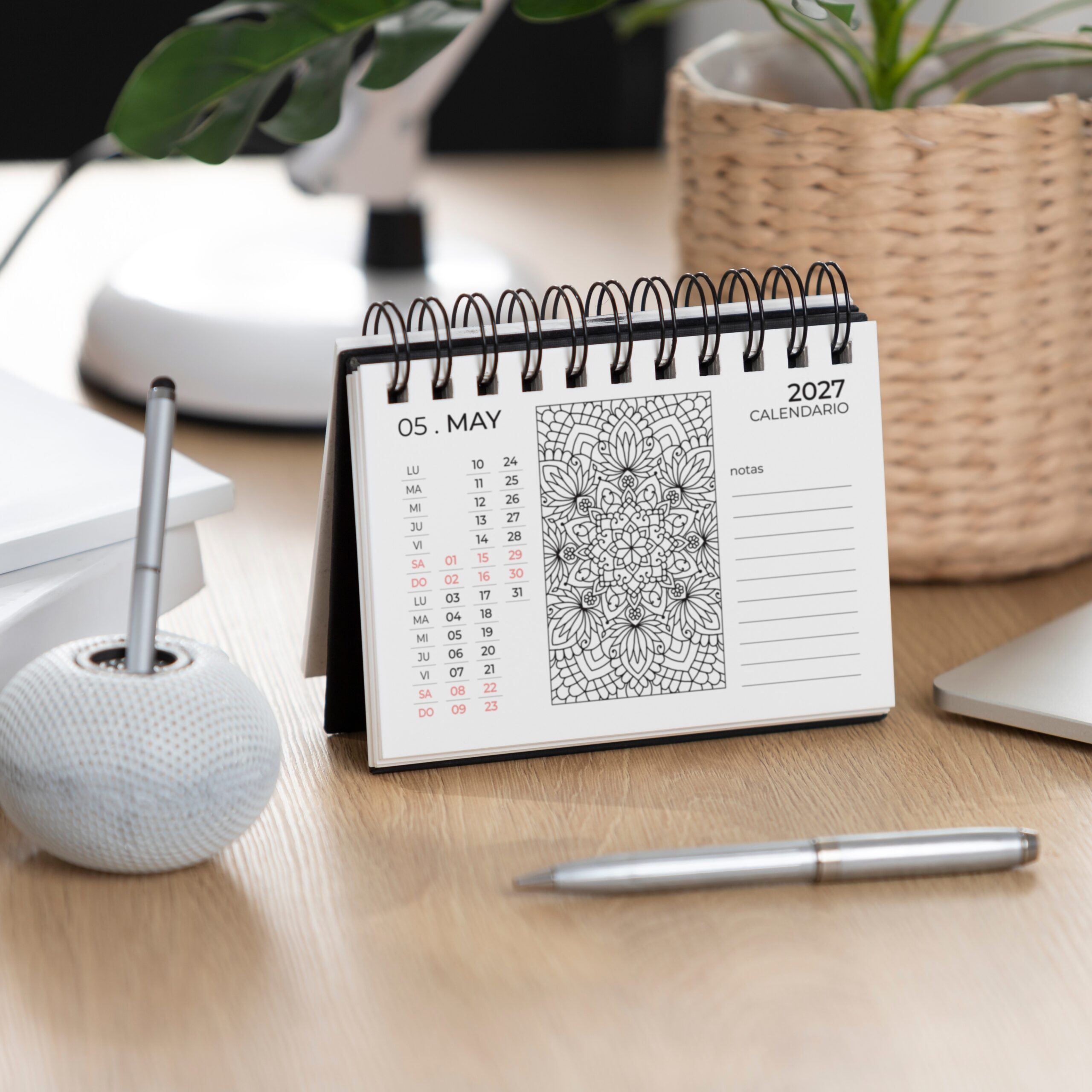 Calendario Zentangle 2027